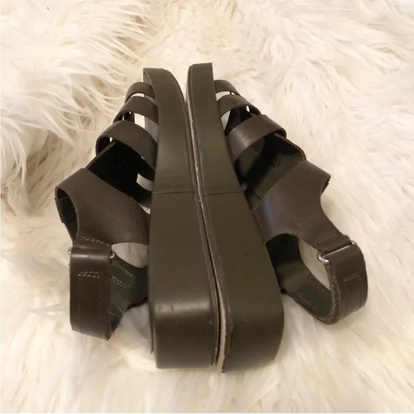 Jeffrey Campbell Anthropologie Poisson Fisherman Sandals - Picture 7 of 9